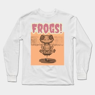 FROGS! From outer space! (Autumn Invasion) Long Sleeve T-Shirt